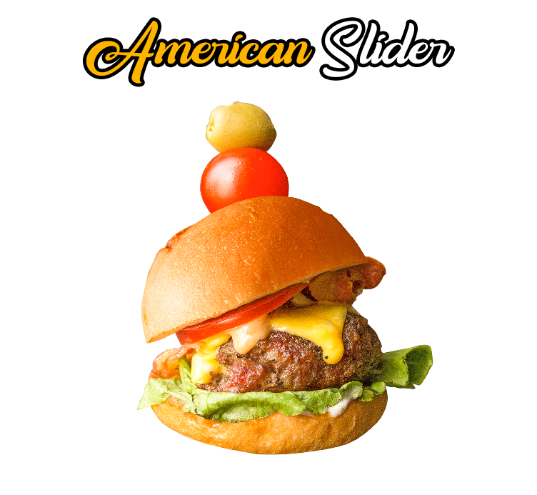 American Slider Farm Burger