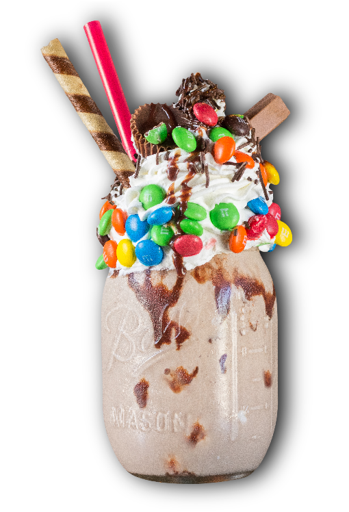 Malteada Choco-Bomb Farm Burger