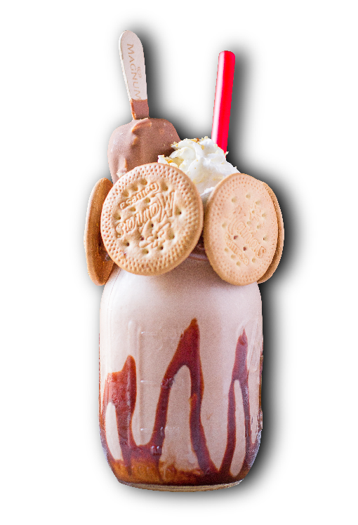 magnum malteada Farm Burger